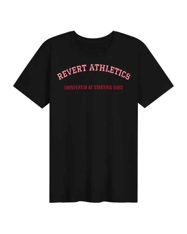 Revert Athletics unisex tee in Black